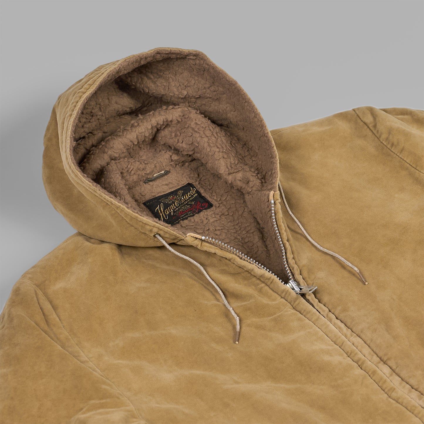 vintage suede jacket|"60~70s Hague Suede"