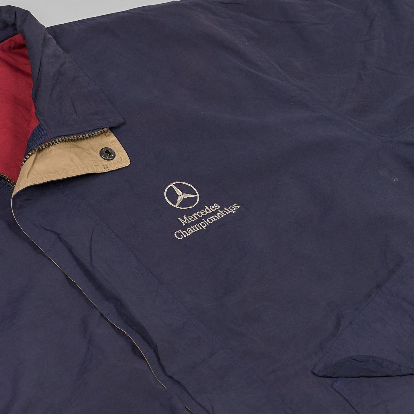 Mercedes Benz zip up jacket|"90s CUTTER&BUCK"