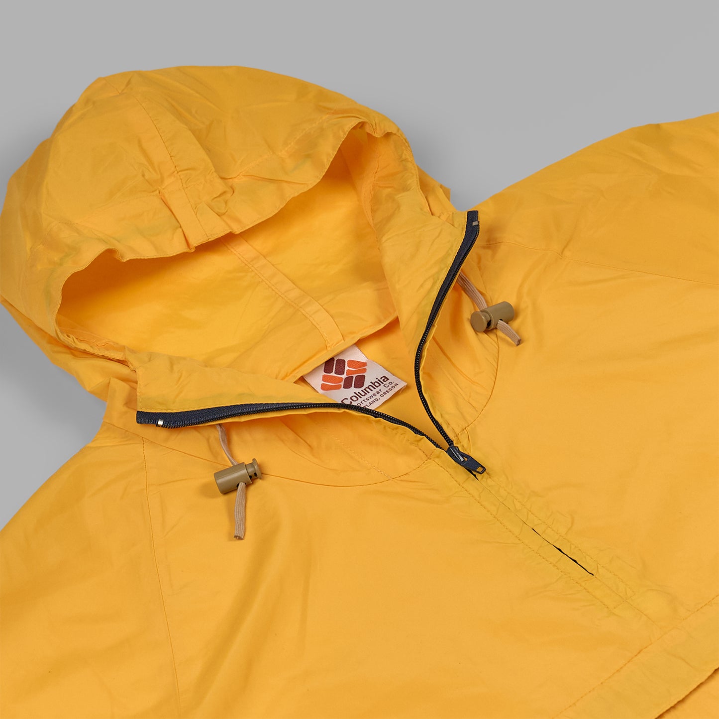 nylon anorak parka|"80s Columbia"