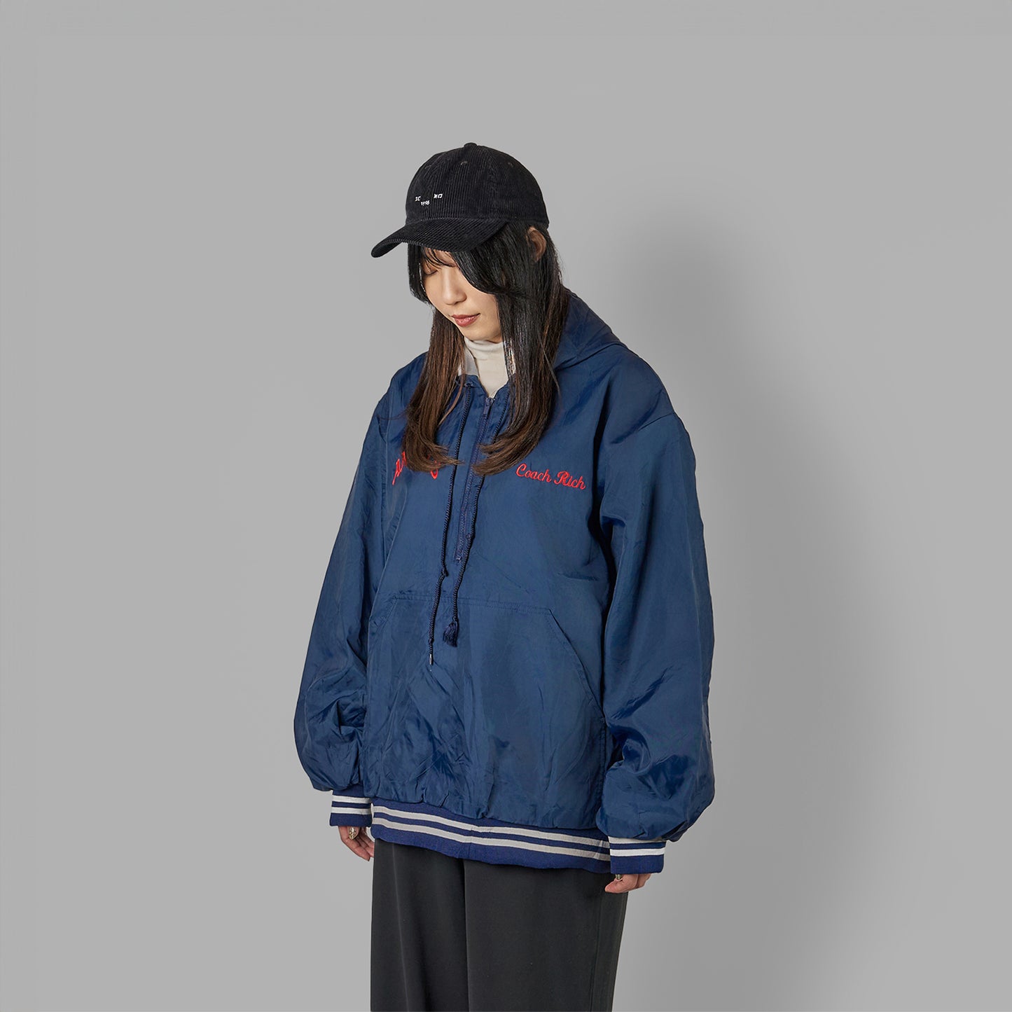 half zip stadium jacket USA 製|"90s HARTWELL"