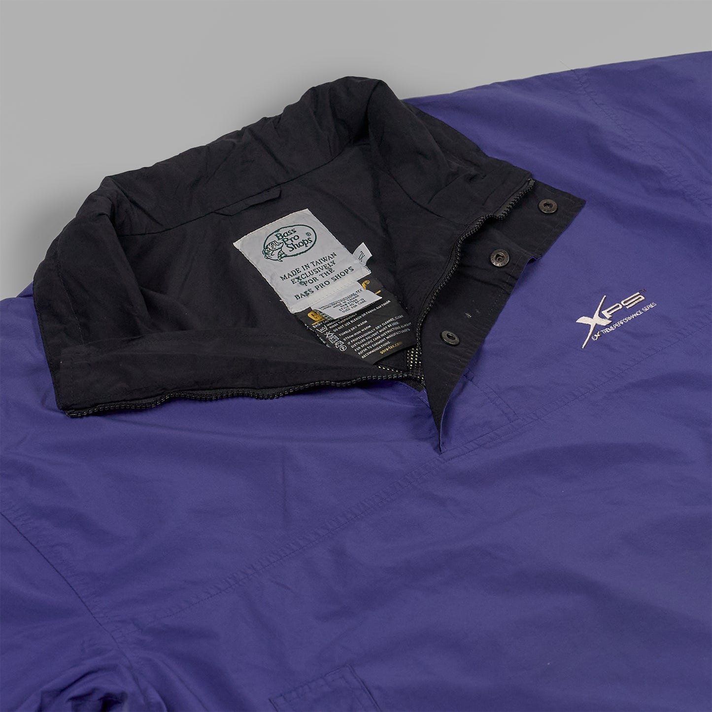 GORE TEX nylon pullover jacket|"Bass Pro Shops"