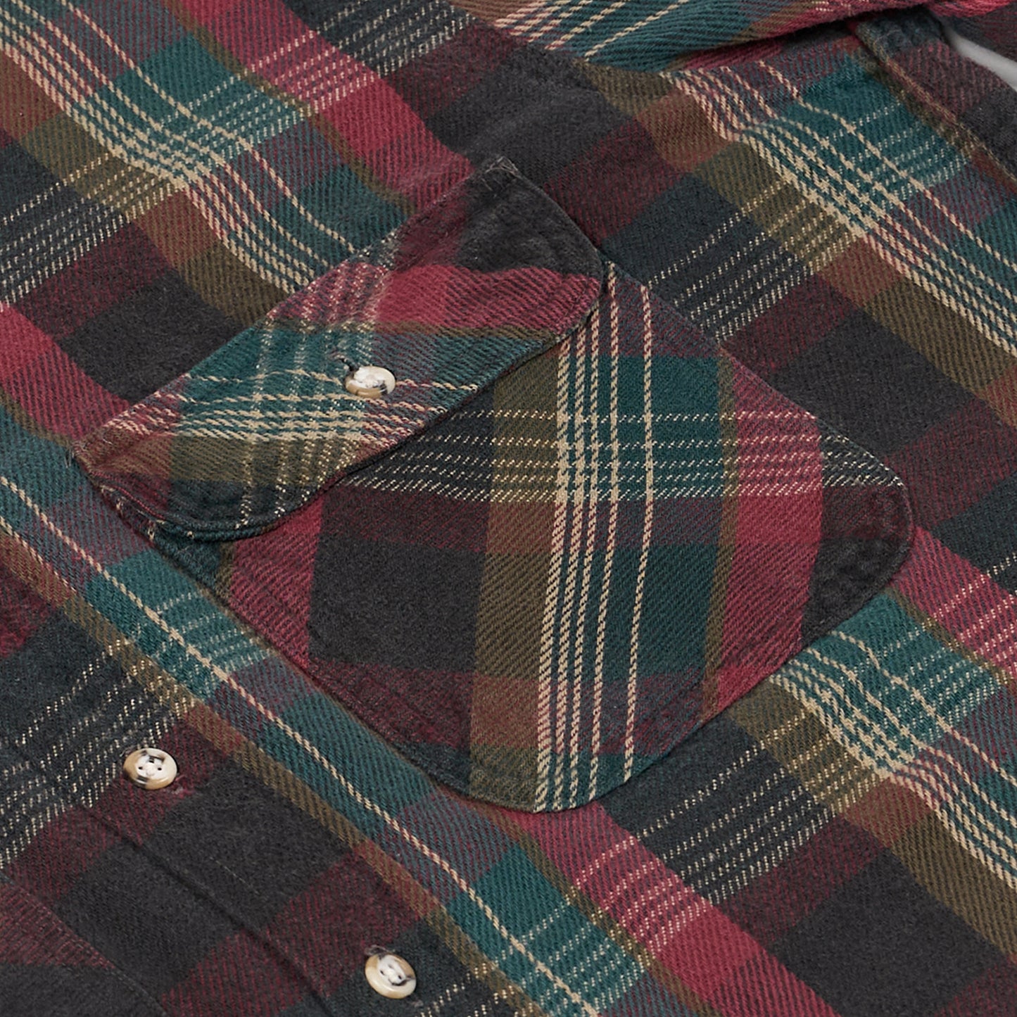 l/s flannel shirt|"90s FIELD STREAM"
