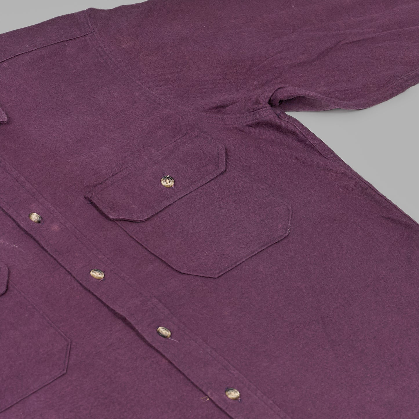l/s chamois shirt USA製|"80s Woolrich"