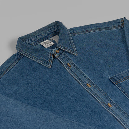 Mickey l/s denim shirt｜"90s Disney"