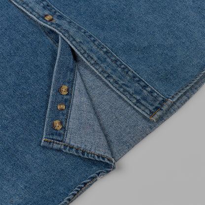 Mickey l/s denim shirt｜"90s Disney"